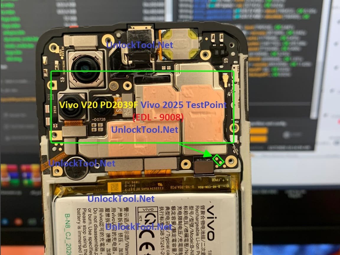 Vivo V20 New Test Point / EDL Point